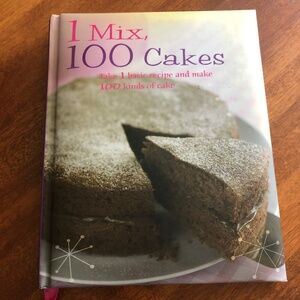 1 mix, 100 cakes cookbook